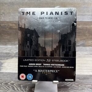 The Pianist (2002) Blu-ray Steelbook - Zavvi Exclusive Brand New Sealed Import